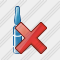 Ampoule Delete Icon