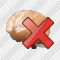 Brain Delete Icon