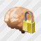 Brain Locked Icon