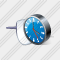 Bridge Clock Icon