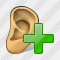 Ear Add Icon