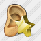 Ear Favorite Icon