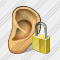 Ear Locked Icon