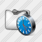 Filling Clock Icon