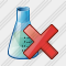 Flask Delete Icon
