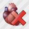 Heart Delete Icon