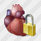 Heart Locked Icon