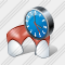 Missing Tooth Clock Icon