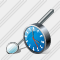 Mouth Mirror Clock Icon