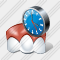 Normal Tooth Clock Icon