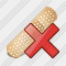 Plaster Delete Icon