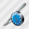Scalpel Clock Icon