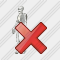 Skeleton Delete Icon
