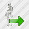 Skeleton Export Icon
