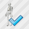 Skeleton Ok Icon