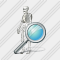 Skeleton Search Icon