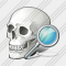 Skull Search Icon