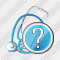Stethoscope Question Icon