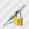 Icône Syringe Locked