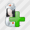 User Nurse Add Icon