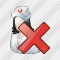 User Nurse Delete Icon