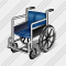 Иконка Инвалидное кресло