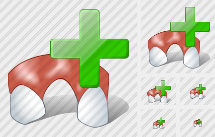 Missing Tooth Add Icon Missing Tooth Add Icon