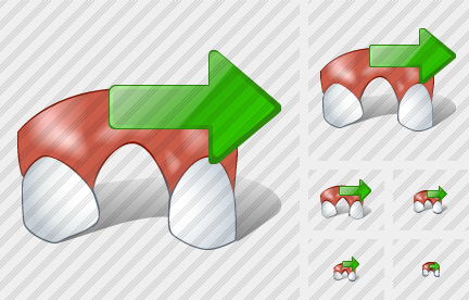 Missing Tooth Export Icon Missing Tooth Export Icon