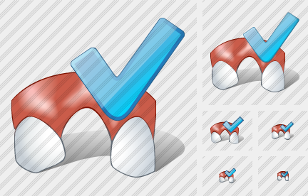 Missing Tooth Ok Icon Missing Tooth Ok Icon