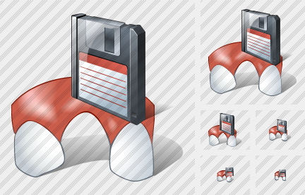 Icona Dente Mancante Salva