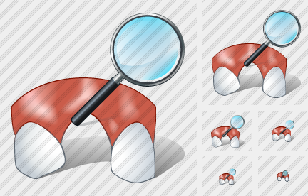 Missing Tooth Search 2 Icon Missing Tooth Search 2 Icon