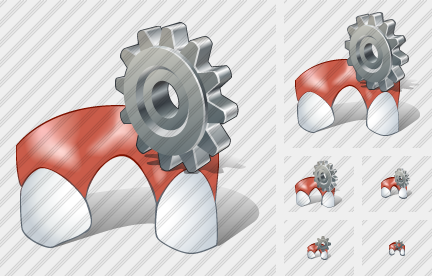Icona Dente Mancante Impostazioni