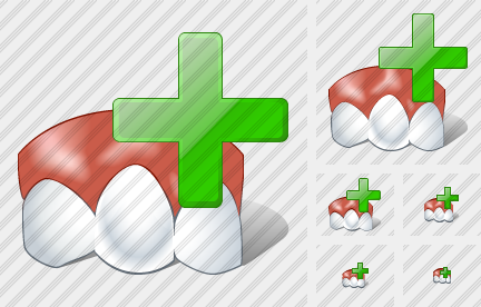 Normal Tooth Add Icon Normal Tooth Add Icon