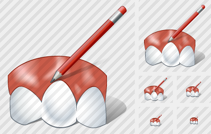 Normal Tooth Edit Icon Normal Tooth Edit Icon