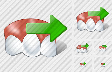 Normal Tooth Export Icon Normal Tooth Export Icon