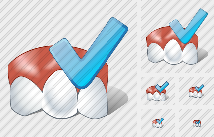 Normal Tooth Ok Icon Normal Tooth Ok Icon