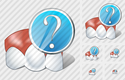 Normal Tooth Question Icon Normal Tooth Question Icon