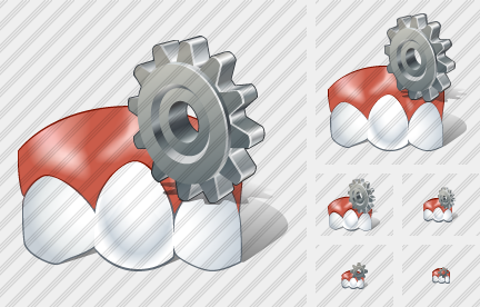 Icône Normal Tooth Settings