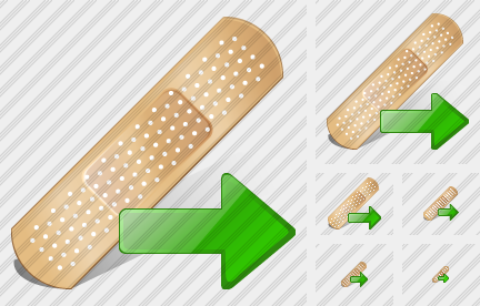 Иконка Пластырь Экспорт