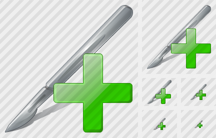 Scalpel Add Icon