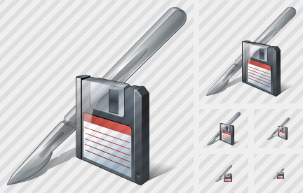 Scalpel Save Symbol