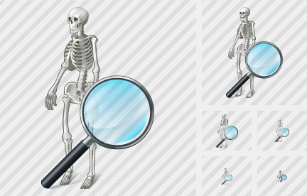 Icône Skeleton Search 2 Icône Skeleton Search 2