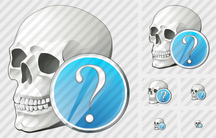 Skull Question Icon