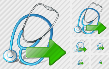 Stethoscope Export Icon