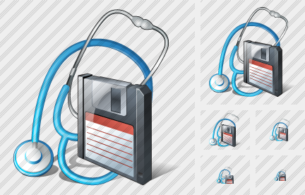 Stethoscope Save Symbol