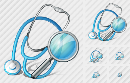 Icono Stethoscope Search