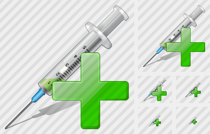 Syringe Add Symbol