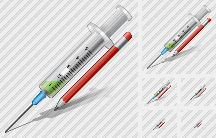 Syringe Edit Symbol