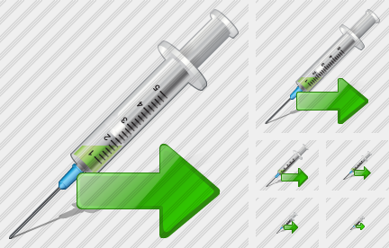 Syringe Export Icon