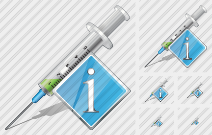 Syringe Info Symbol